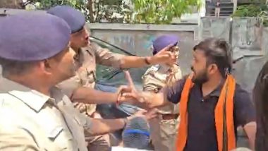 Gujarat: Tension Erupts Outside Ahmedabad NEET UG Re-Test Centre Over Dress Code Misunderstanding; Police Intervene (Watch Videos)