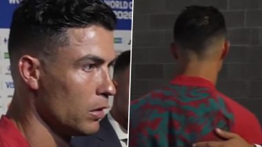 Cristiano Ronaldo Reacts To Journalist's Lionel Messi Question, Star Portugal Player Says, ' I Don't Care About Others ...' (Watch Video)