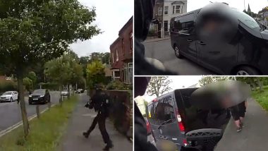 Viral Video Shows Van Driver Giving Armed Police Officer a Lift During Foot Chase, Helps Catch Fleeing Suspect