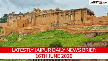 Jaipur Latest News Today on June 16th, 2026: CJP Protest, Water Crisis, JDA Demolitions & AI Traffic System