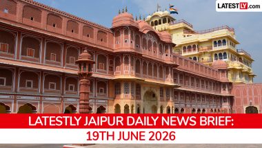 Jaipur Latest News Today on June 19th, 2026: Govt Lifts Transfer Ban & Mosque Demolitions