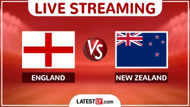 England vs New Zealand Live Cricket Streaming Online in India, 1st Test 2026