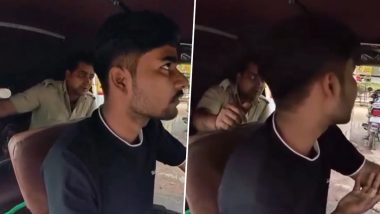 Viral Video: Gurugram Home Guard Removed From Duty After Abusing Auto Driver Who Refused Free Ride