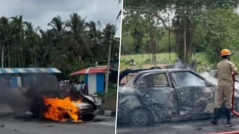 Bengaluru Man Dies After Setting Off Bomb in Uber Cab to Die With Ex-Girlfriend; She Jumps Out (Watch Video)