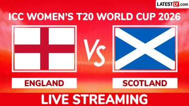 England vs Scotland Live Streaming Online: Watch ENG-W vs SCO-W ICC Women&rsquo;s T20 World Cup 2026 Match Free Telecast