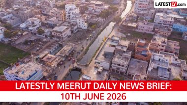 Meerut Latest News Today on June 10th, 2026: Crime Surge, RRTS Record & Job Fair Ahead