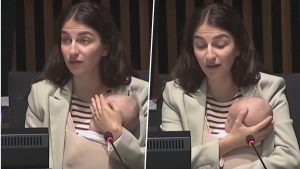 Why Did Sweden’s Climate Minister Romina Pourmokhtari Bring Her Baby to an EU Meeting?