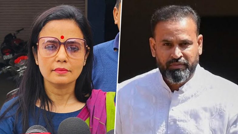 &lsquo;Have Some Shame and Some Spine&rsquo;: Mahua Moitra Launches Scathing Attack on Yusuf Pathan As TMC MPs Rebel
