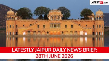 Jaipur Latest News Today on June 28th, 2026: Child Murder, Dumper Accident & New Industrial Policy