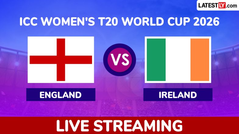England vs Ireland Live Streaming Online: Watch ENG-W vs IRE-W ICC Women's T20 World Cup 2026 Match Free Telecast