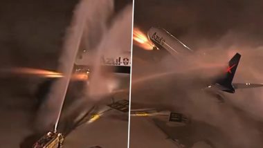 Brazil's FIFA World Cup 2026-Bound Flight with Players on Board Receives 'Baptism' Before Departure