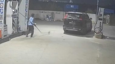 Scorpio Driver Flees After Filling INR 6,000 Diesel at Gurugram Petrol Pump, Video Goes Viral