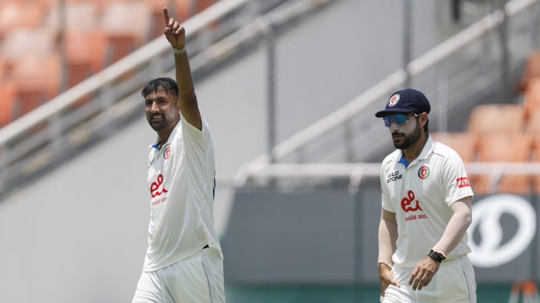 Saleem Safi Picks Maiden Five-Wicket Haul in Tests, Achieves Feat During IND vs AFG One-Off Test 2026