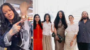 Rihanna Flaunts INR 2.2 Crore Diamond Bracelet Gifted by the Ambanis in Viral Fit Check Video &ndash; WATCH
