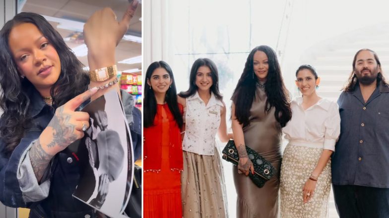 Rihanna Flaunts INR 2.2 Crore Diamond Bracelet Gifted by the Ambanis in  Viral Fit Check Video – WATCH | ? LatestLY