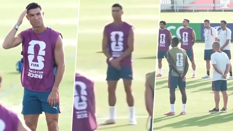 Cristiano Ronaldo and Portugal Honour Victims of Venezuela&rsquo;s Double Earthquake Ahead of FIFA World Cup 2026 Match Against Colombia (Watch Video)