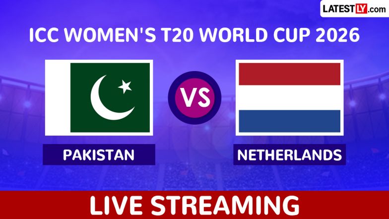 Pakistan vs Netherlands Live Streaming Online: Watch PAK-W vs NED-W ICC Women's T20 World Cup 2026 Match Free Telecast