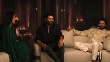 &lsquo;Baahubali 3&rsquo; on the Cards? Prabhas, Anushka Shetty and Rana Daggubati's Big Announcement Sparks Excitement (Watch Video)