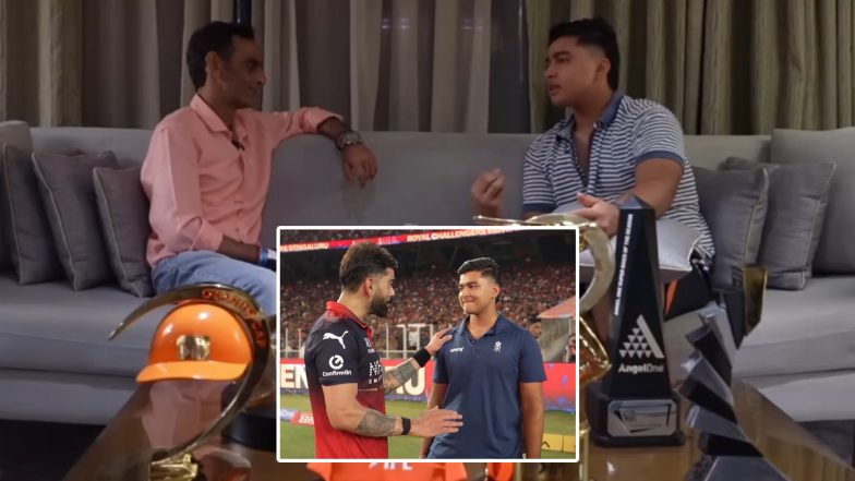 'Hardcore Virat Kohli Fan', Vaibhav Sooryavanshi Reflects on Meeting His Idol After IPL 2026 Final (Watch Video)