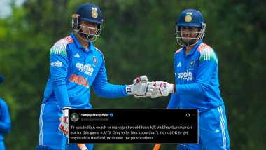 'Drop Vaibhav Sooryavanshi', Sanjay Manjrekar Demands India A Management To Drop Opener After On-Field Altercation Incident
