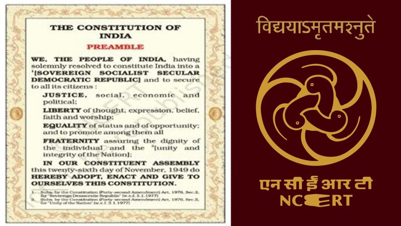 &lsquo;Preamble Is Still There&rsquo;: NCERT Clarifies Curricular Changes Amid Controversy Over Class 9 Social Science Textbook