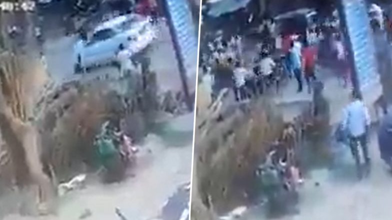 Bareilly Viral Video: Woman Dragged Nearly 100 Metres on Car Bonnet While Confronting Husband Over Alleged Affair