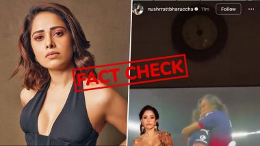 Fact Check: Did Nushrratt Bharuccha Really Post an Instagram Story With Objectionable Audio After RCB's IPL 2026 Win? Here's the Truth