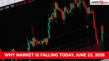 Why Stock Market Is Falling Today, June 23, 2026