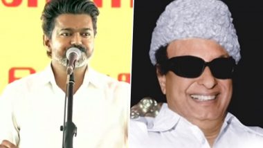 Vijay Addresses MGR Comparisons, Says Former Tamil Nadu CM Didn&rsquo;t Achieve Such a Vote Share in His First Election (Watch Video)