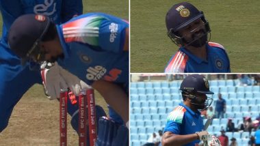 Rohit Sharma Wicket Video: Watch Rashid Khan Castle Opener For 48 During IND vs AFG 2nd ODI 2026
