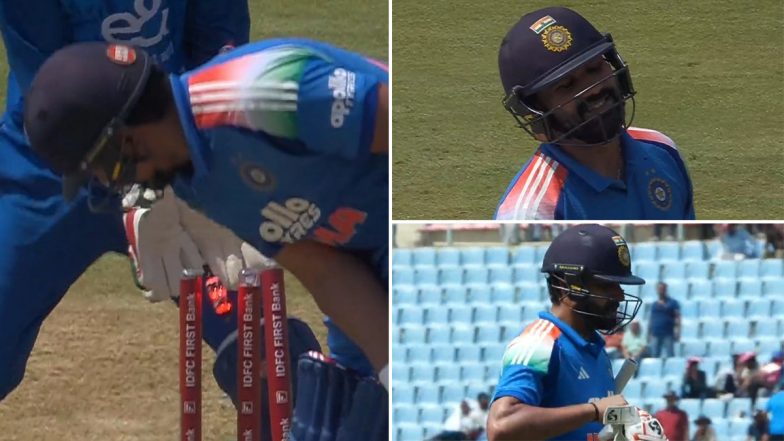 Rohit Sharma Wicket Video: Watch Rashid Khan Castle Opener For 48 During IND vs AFG 2nd ODI 2026