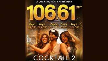 &lsquo;Cocktail 2&rsquo; Emerges a Hit As Worldwide Collection Crosses INR 106.61 Crore