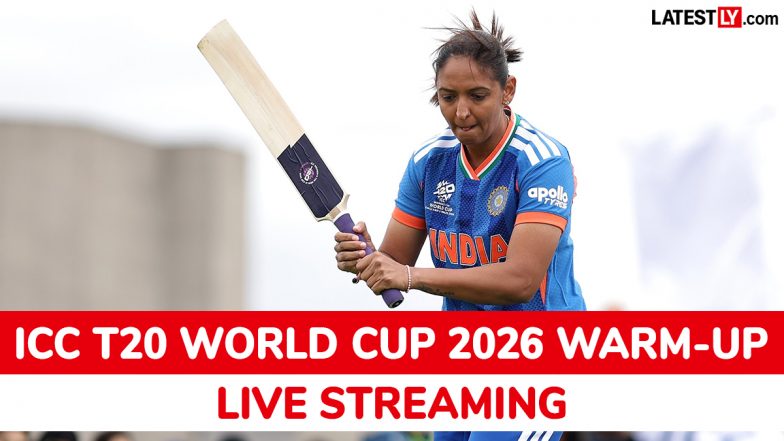 India vs West Indies Warm-Up Match Free Live Streaming: Watch IND W vs WI W ICC T20 World Cup 2026 Practice Match Online