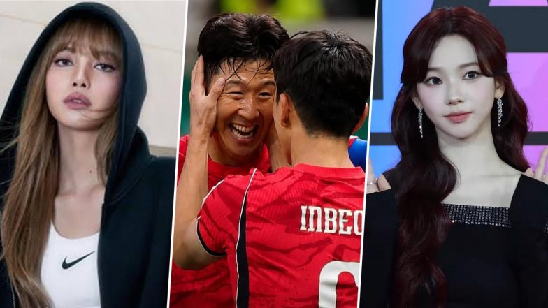 FIFA World Cup 2026: BLACKPINK&rsquo;s Lisa, Aespa&rsquo;s Karina and BTS&rsquo; J-Hope Celebrate South Korea&rsquo;s Epic Victory Against Czechia