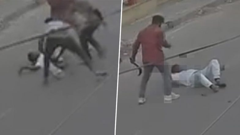 JP Nagar Murder: Disturbing Video Shows Brutal Daylight Attack on Rowdy-Sheeter in Bengaluru