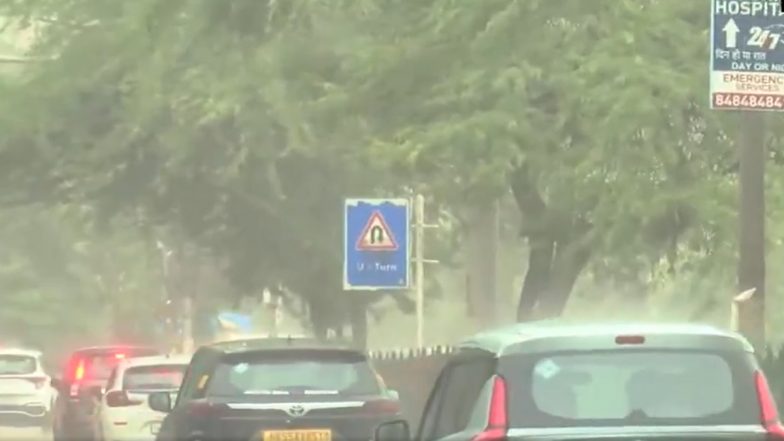 Delhi Rains: Strong Winds, Rainfall Lash Capital As IMD Issues Yellow Alert (Watch Videos)