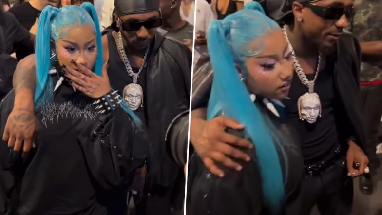 North West Viral Video: Kim Kardashian&rsquo;s 13-Year-Old Daughter&rsquo;s Awkward Encounter at Paris Fashion Week Leaves Netizens Furious &ndash; WATCH