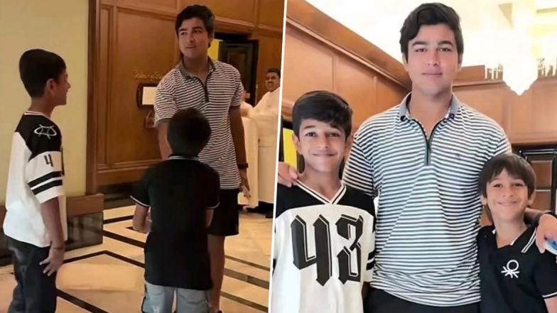 15-Year-Old Vaibhav Sooryavanshi Reunites with 'Classmates' (See Pics)