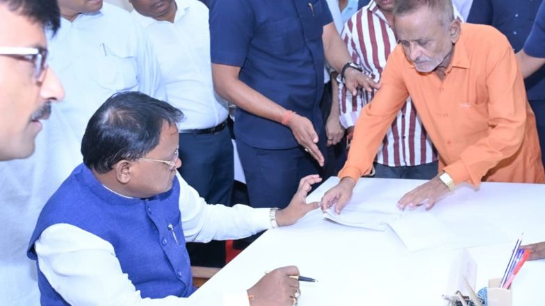 India News | Odisha CM Majhi Holds 18th Public Grievance Hearing; 96% of Complaints Resolved So Far