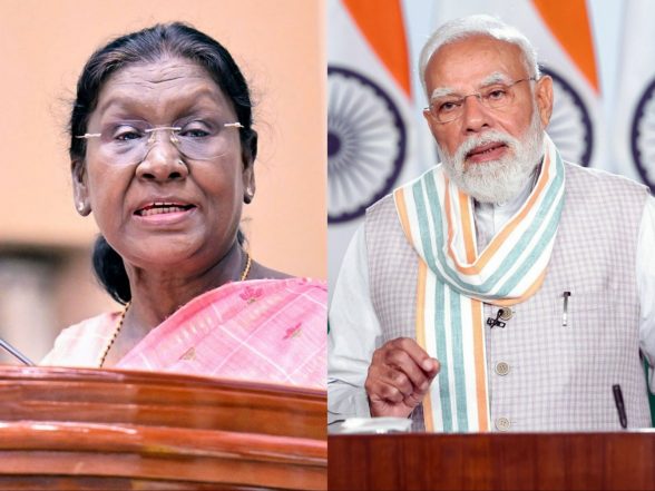 India News | President Droupadi Murmu, PM Modi Extend Greetings on Telangana Statehood Day