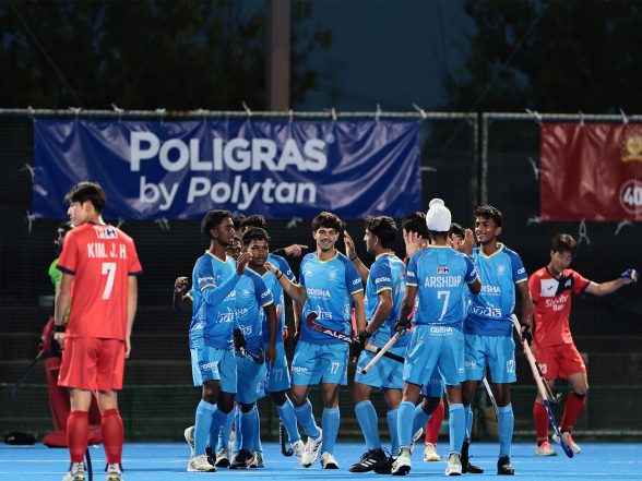 Sports News | U-18 Asia Cup 2026: India Register Dominant 4-1 Win over Korea