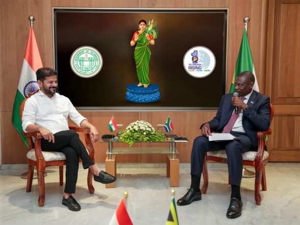 World News | South Africa, Telangana to Boost Ties in Pharma, Skilled Workforce; Deputy Prez Mashatile Invites Indian Firms to Invest