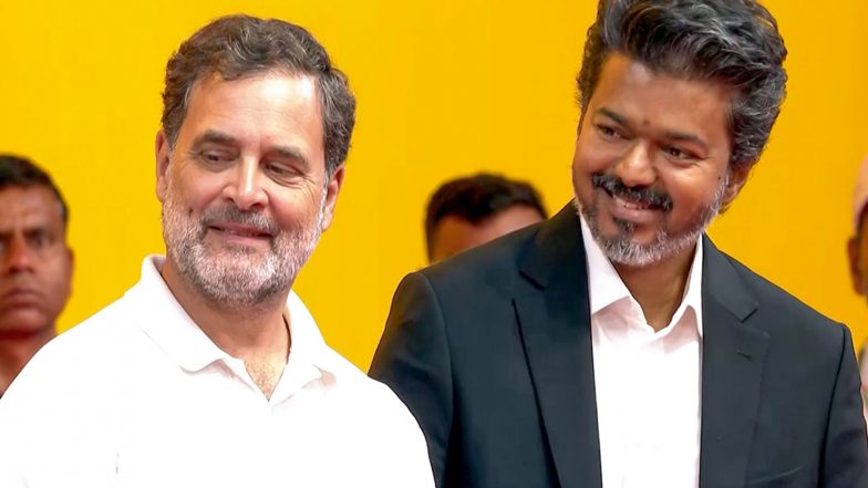 India News | TVK Allocates Rajya Sabha Seat to Alliance Partner Congress from Tamil Nadu