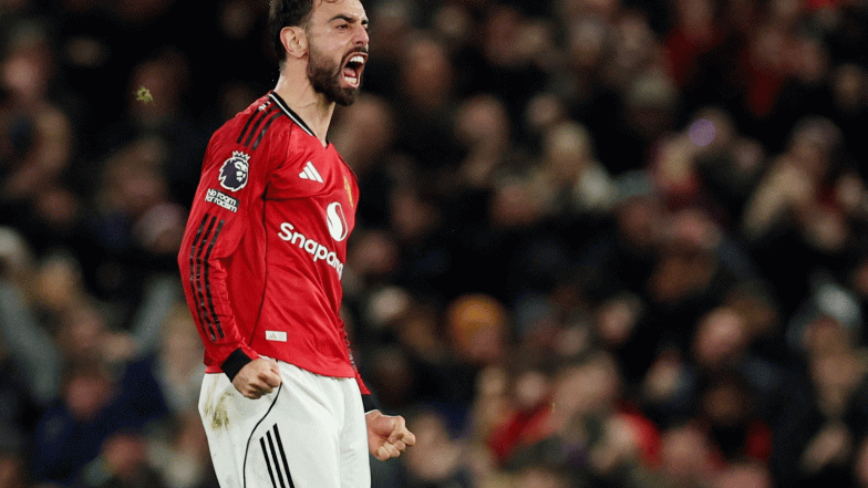 Sports News | Omar Berrada Stops Short of Guaranteeing Bruno Fernandes Stay as Manchester United Seek Summer Stability