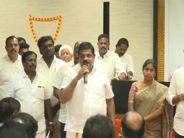 India News | Tamil Nadu: Over 300 AIADMK Members Join TVK, Extend Support to Ruling Party