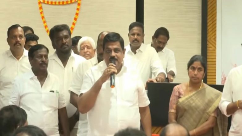 India News | Tamil Nadu: Over 300 AIADMK Members Join TVK, Extend Support to Ruling Party