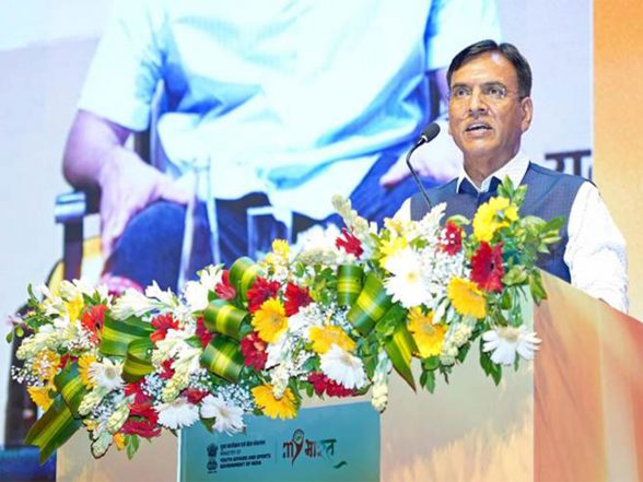 Sports News | Union Minister Mandaviya, Delhi CM Rekha Gupta Address MY Bharat Youth Convention