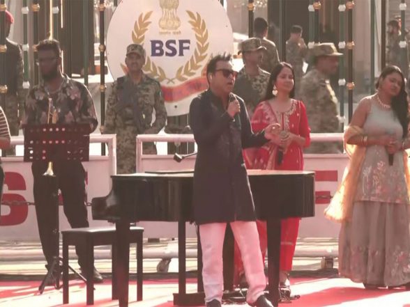Entertainment News | AR Rahman Performs at Attari-Wagah Border, 'Main Vaapas Aaunga' Team Pays Musical Tribute to BSF
