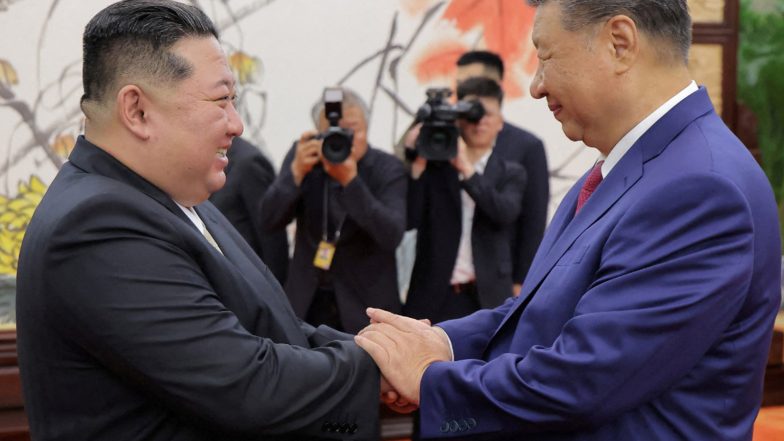 World News | China's President Xi Arrives in North Korea on First Official Visit in 7 Years