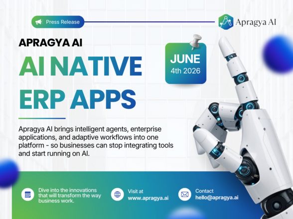 Business News | Chennai-Based Fronseye Tech Launches Apragya AI - India's First Horizontal AI-Native ERP Platform for Modern Teams